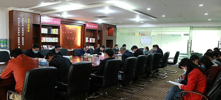 集团党委常委、、副总司理王磊一行到解化清洁能源公司调研