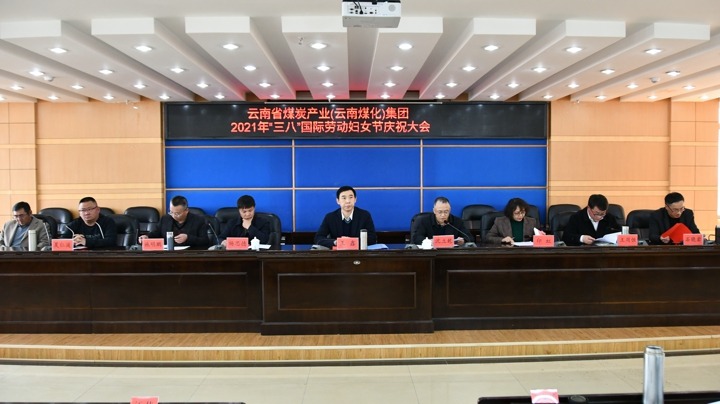 云南省煤炭工业集团工会女职工委员会开展庆！叭恕惫世投九谙盗谢疃