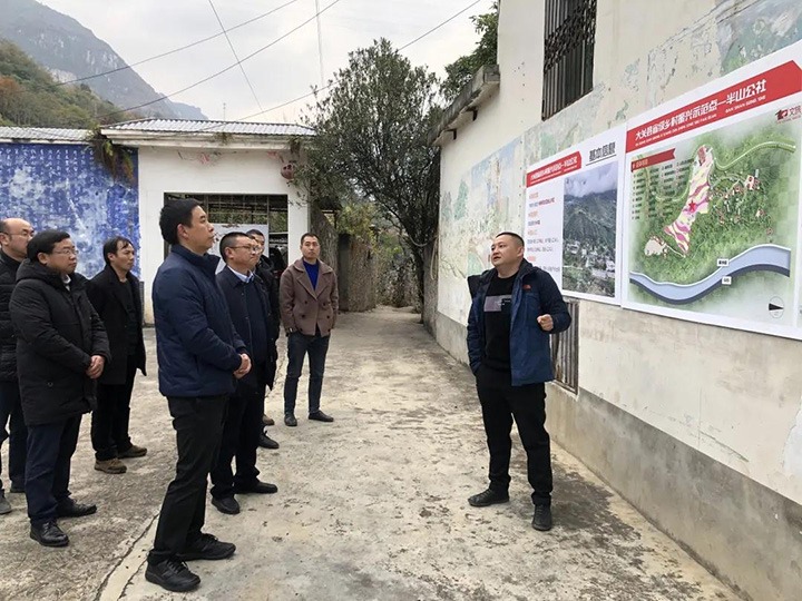 集团党委副书记、、、工会主席王鑫一行深入集团墟落振兴挂钩帮扶点寿山镇调研