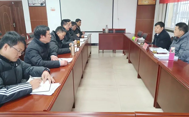 云煤（尊龙Z6官方网站）集团总司理助理、、刷新办主任陈家昆一行到四角地煤矿公司督导调研