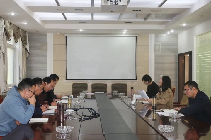 云煤（尊龙Z6官方网站）集团党委委员、、财务总监莫晓丹到天井煤矿有限公司调研