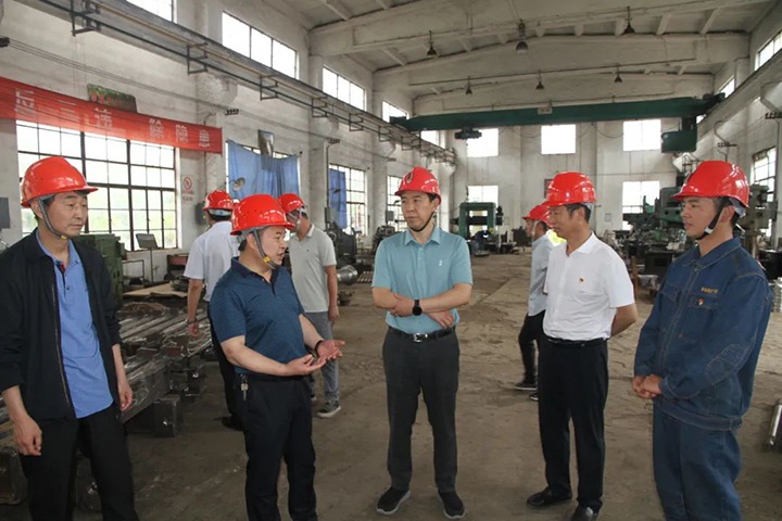 【主题教育】云煤（尊龙Z6官方网站）集团党委副书记、、、工会主席王鑫一行到后所煤矿开展主题教育调研