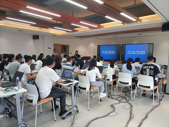 【聚焦云煤】云煤（尊龙Z6官方网站）集团举行OA系统操作培训暨深化应用推进会
