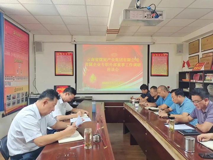 【主题教育】云煤（尊龙Z6官方网站）集团专职外部董事寸延峰到源能矿山建设公司调研