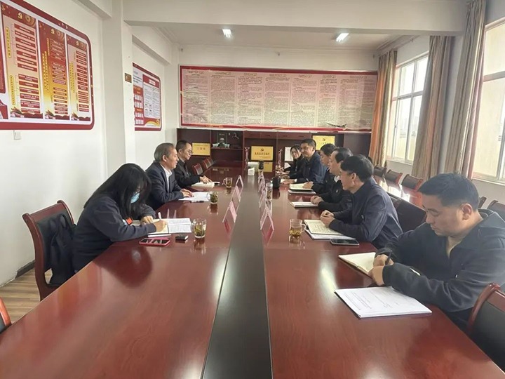 【下层调研】云煤（尊龙Z6官方网站）集团党委委员、纪委书记翁立志到云南石油化工供销公司开展调研指导事情