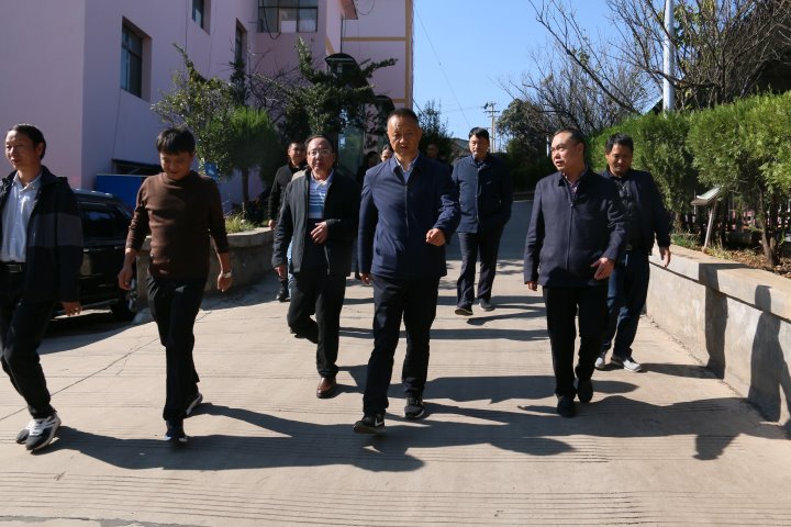 宣威市委副书记、、市长许韶发到羊场煤矿公司举行清静生产事情调研