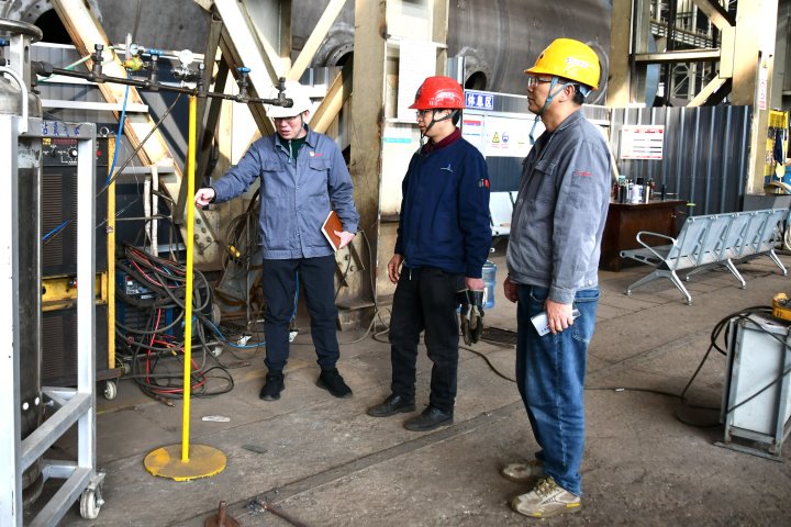 大为装备公司开展“抓整改、、反三违、、盯现场、、保清静”专项活动